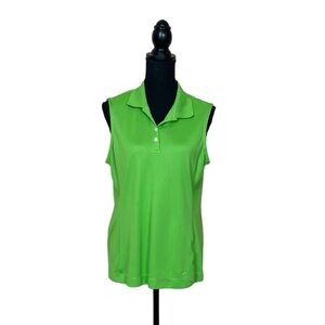 EUC Nike Golf Dri-FIT Sleeveless Polo Top (D-1)